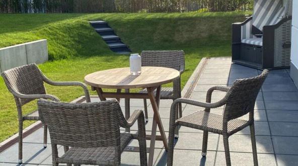 Seeblick Nordlicht, Exklusive Wohnung Mit Terrasse Wangerooge Exteriér fotografie