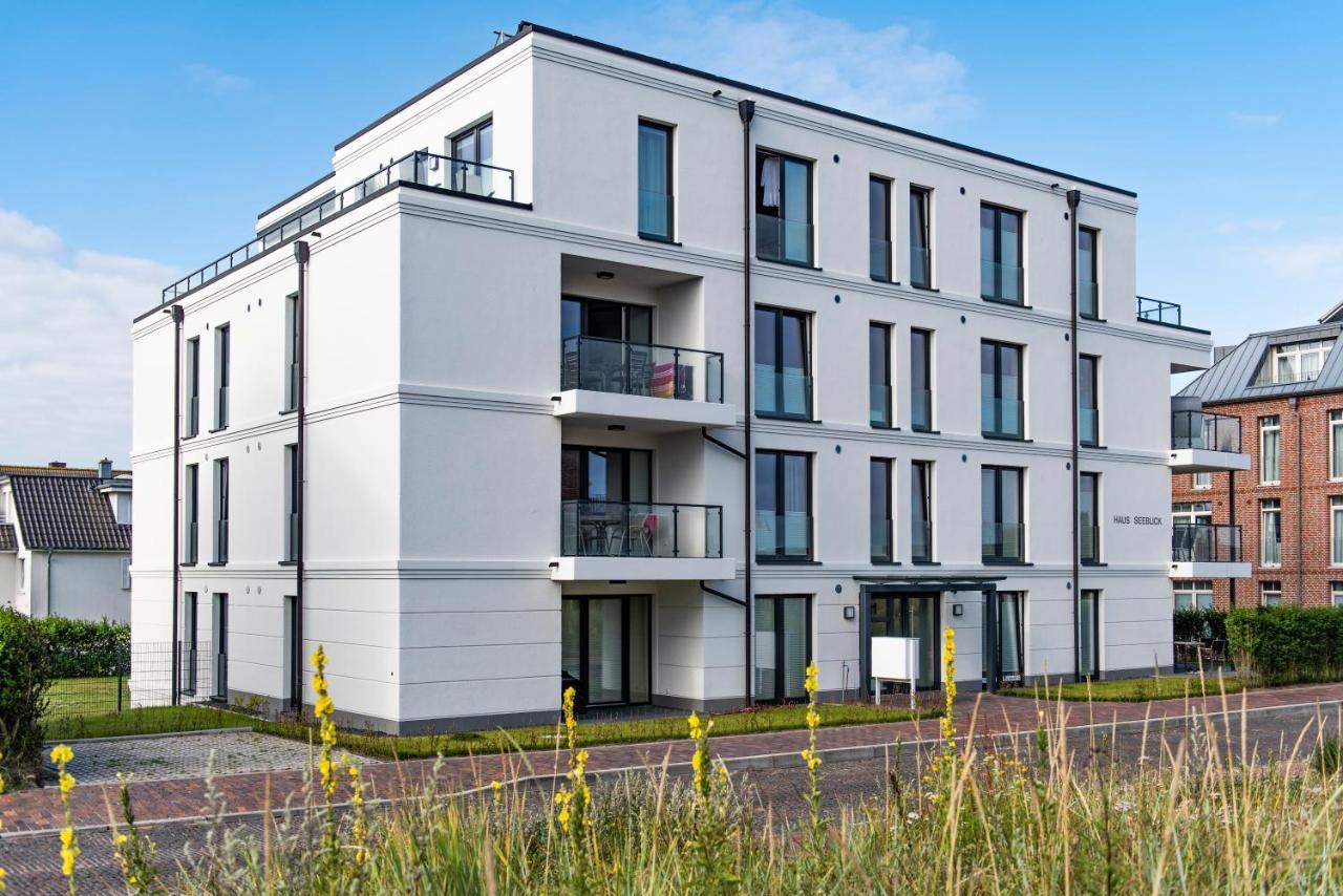 Seeblick Nordlicht, Exklusive Wohnung Mit Terrasse Wangerooge Exteriér fotografie